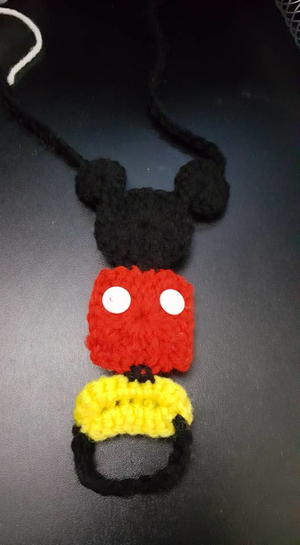 Mickey Mouse barefoot sandals